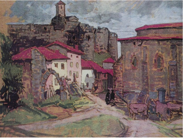 Place du Plain vers 1930